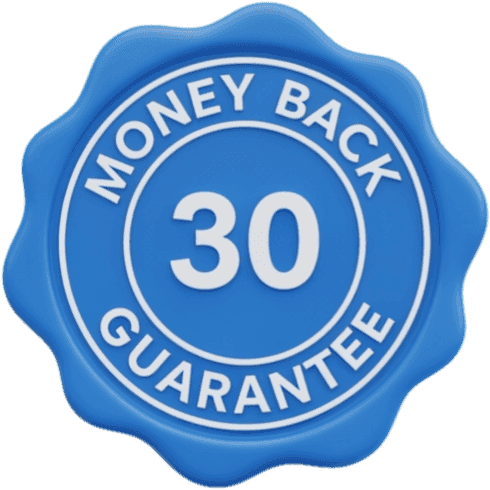 30-Day Money-Back Guarantee seal